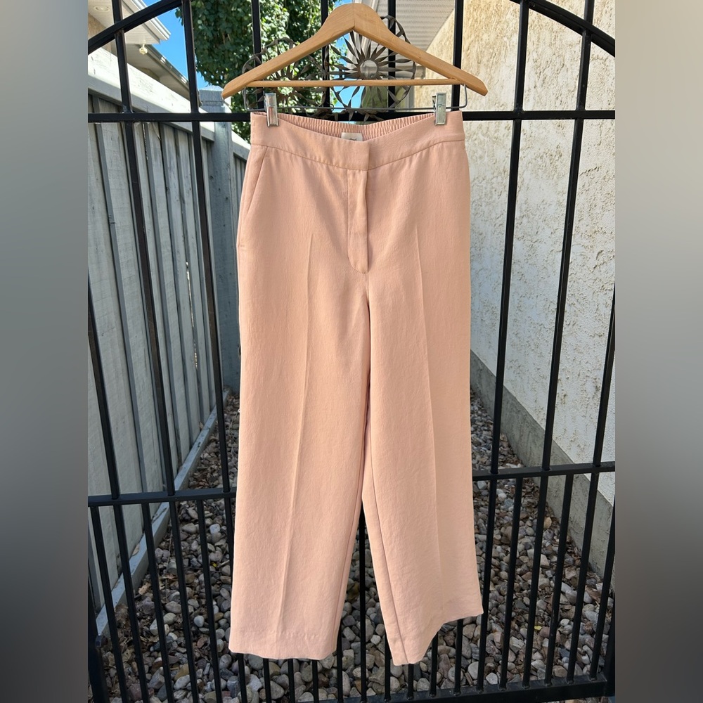 Wilfred Blush Pink Women's Crepe Trousers